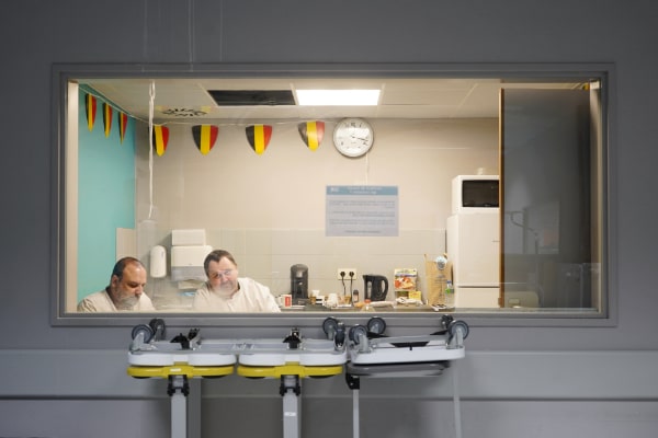 Collaborateurs de la centrale des lits